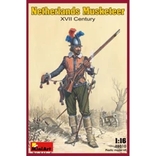 Збірна модель MiniArt MA16010 Нідерландський мушкетер XVII в.: Виробник MiniArt