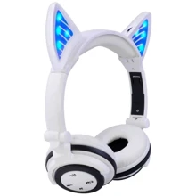 Светящиеся Bluetooth наушники с кошачьими ушками UFT BL107 White: Производитель UFT