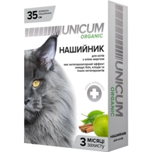 Ошейник Unicum Organic от блох и клещей для кошек 35 см/10 мм (UN-022): Тип Ошейники
