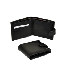 Мужское кожаное портмоне Bretton черное (26635 black): Пол Мужской