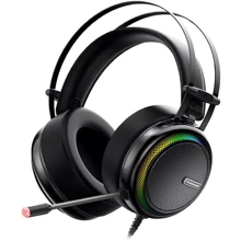 Навушники Tronsmart Glary Gaming Headset with 7.1 Virtual Sound Black: Тип конструкції повнорозмірні