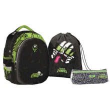 Набір шкільний Yes S-74 Collection Zombie 3 предмета (557862): Виробник YES