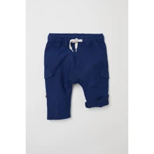 Брюки H&M 5645467 68 см синие: Пол Мальчик