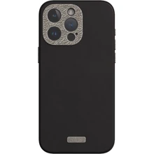 Чехол для iPhone Moshi Napa Slim Hardshell Case Midnight Black (99MO231104) for iPhone 15 Pro Max: Цвет черный