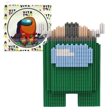 Конструктор VitaToys Pixel Heroes Амонг Ас, 370 деталей (VTK 0042): Производитель VitaToys
