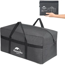 Спортивная сумка Naturehike NH17S021-L 100 л темно-серая: Цвет серый