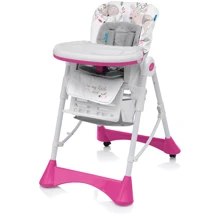 Стульчик для кормления Baby Design PEPE NEW 08 PINK: Тип классический стульчик