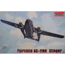 Модель Roden ПЗРК Fairchild AC-119K Stinger (RN322): Производитель RODEN