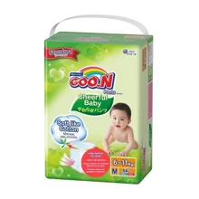 Трусики-подгузники Goo.N CHEERFUL BABY для детей (размер M, унисекс, 54 шт) (843284): Тип Подгузники-трусики