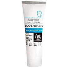 Urtekram Toothpaste Mint and Green Tea 75 ml Органическая зубная паста Зеленый чай и мята: Назначение Укрепление десен, Очищение