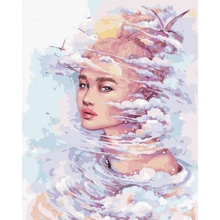 Картина по номерам Идейка Мечтательные мысли ©lesya_nedzelska_art 40х50 см (KHO4972): Производитель Идейка