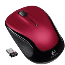 Мишка Logitech M325 Wireless Mouse Red (910-002651): інтерфейс підключення Wireless (радио интерфейс)