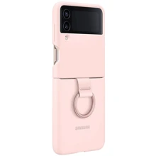 Чохол для телефона Samsung Silicone Cover with Ring Pink (EF-PF721TPEGUA) для Samsung F721 Galaxy Flip 4: Сумісність Samsung F721 Galaxy Flip 4