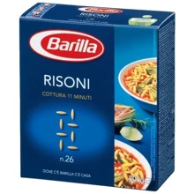 Макарони Barilla №26 Risoni 500 г (WT00279): Вага нетто 500 г