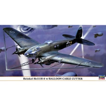 Бомбардировщик HASEGAWA HA00929 He111H-8 w/BALLOON CABLE: Производитель HASEGAWA