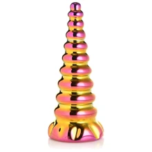 Фэнтезийный фаллоимитатор Creature Cocks Twilight Rainbow Glass Dildo: Назначение Вагинальные