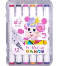 Скетч Маркер двусторонний JO Mouse 218-12 12 шт. набор: Тип Скетч-маркер