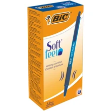 Набор шариковых ручек BIC Soft Feel Clic Grip Синий 1 мм 12 шт (70330914346): Тип Шариковые