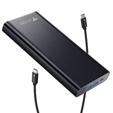 Внешний аккумулятор Voltero Power Bank 26800mAh S25 PD 100W PD3.0 PPS USB-C Black for MacBook (8720828063101, 6090525828894): Количество USB 4