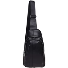 Чоловіча сумка-слінг Keizer чорна (K12096-black): Стать Чоловік