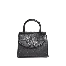 Жіноча сумка-сетчел Guess чорна (GU0752W): Стать Женский