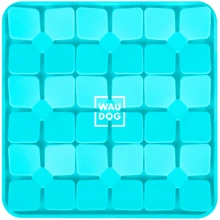 Килимок Waudog Silicone для пошуку корму 205х205х17 мм Блакитний (23512): Тип Лизательные коврики
