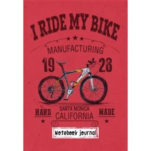 Блокнот. I ride my bike. Красный: Производитель Эксмо
