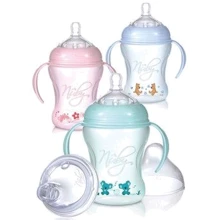 Nuby Полипропиленовая бутылочка Natural Touchз (240ml) 0m+: Материал полипропилен