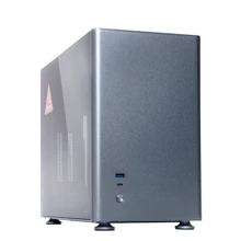 Корпус QUBE A4 Gray 600W (QBA4I_WG6U3): Форм-фактор материнской платы Mini-ITX