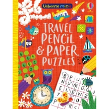 Travel Pencil and Paper Puzzles / Пазли з олівцем і папером для подорожей: Производитель Usborne