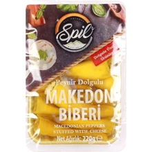 Маринованный перец Spilo македонский с брынзой 220 г (8680331340031): Вес нетто 220 г