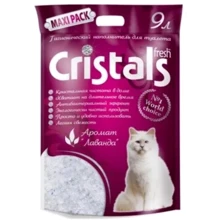 Наполнитель Cristals Fresh силикагелевый с лавандой 9л (6930009507047): Вид Силикагелевый