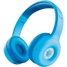 Наушники Trust Nouna Kids Wireless Blue (25275): Тип конструкции полноразмерные