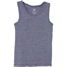 Майка H&M 2007617 110-116 см синяя: Тип Майки