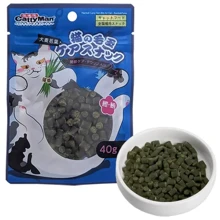 Лакомство для котов CattyMan Hairball Care Bonito&Tuna Bits кусочки макрель/тунец 40г (57442): Вид Гранулы