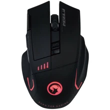 Мышь Marvo M720W 6colors-LED Black (M720W): Интерфейс подключения Wireless