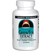 Source Naturals Green Tea Extract, 60 Tab: Вид ферментні
