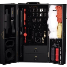 БДСМ-набор LOCKINK All-in-1 BDSM Play Kit - Black Color: Производитель LOCKINK