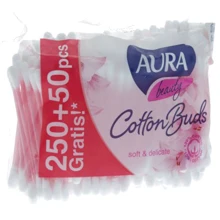 AURA Beauty Ватные палочки 250+50 шт.: Классификация Масс-маркет