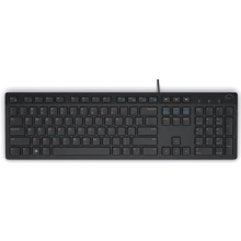 Клавиатура Dell KB216 Multimedia Black (580-AHHE): Подключение проводное