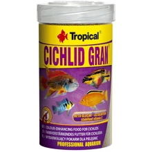 Сухой корм Tropical Cichlid Gran для аквариумных рыб в гранулах 100 мл (5900469604533): Вид корма Гранулы