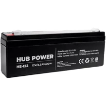 Hub Power 12V 2.3 Ah (HE-122): Тип Аккумулятор