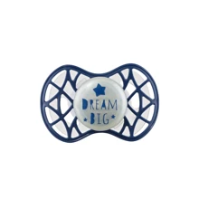 Пустышка Nuvita 7084 Air55 Cool Dream Big ортодонтическая 6m+ синяя (NV7084GBM): Возраст старше 6 месяцев
