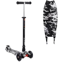 Самокат Best Scooter Maxi черно-белый (779-1512): Количество колес 3