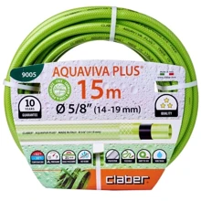 Шланг садовый CLABER AquaViva PLUS 5/8 14-19мм 15м (90050000): Тип шланг садовый