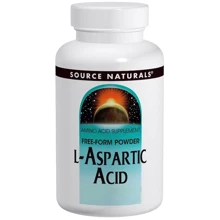 Source Naturals L-Aspartic Acid, Free-Form Powder, 3.53 oz (100 g) (SNS-00167): Форма выпуска Порошок