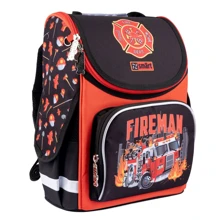 Рюкзак школьный каркасный Smart PG-11 Fireman (559015): Возрастная группа от 6 до 10 лет