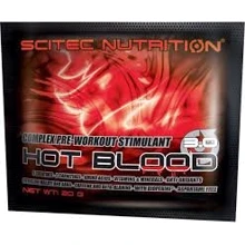 Scitec Nutrition Hot Blood 3.0 20 g Guarana: Тип Комплекс до тренування