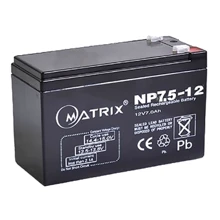Matrix 12V 7.5AH (NP7.5_12): Тип Аккумулятор