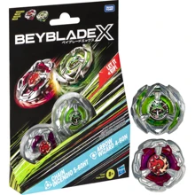 Набор игрушечный Hasbro из двух волчков серии БейБлейд Х G0196 CHAIN INCENDIO и ARROW WIZARD серии Beyblade X (F9586_G0196): Производитель Hasbro
